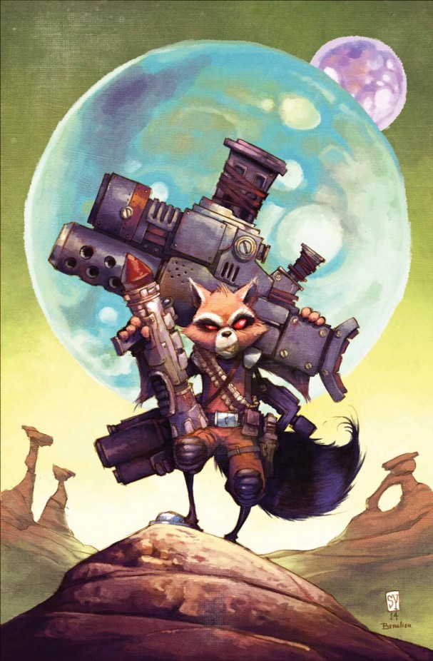 Rocket Raccoon #3 (Marvel) - Artist: Skottie Young