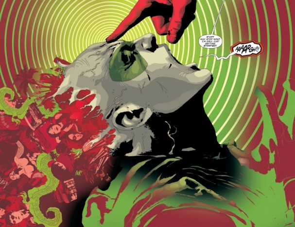 Artist Andrea Sorrentino blows our minds in Green Arrow #22 (DC Comics) - 