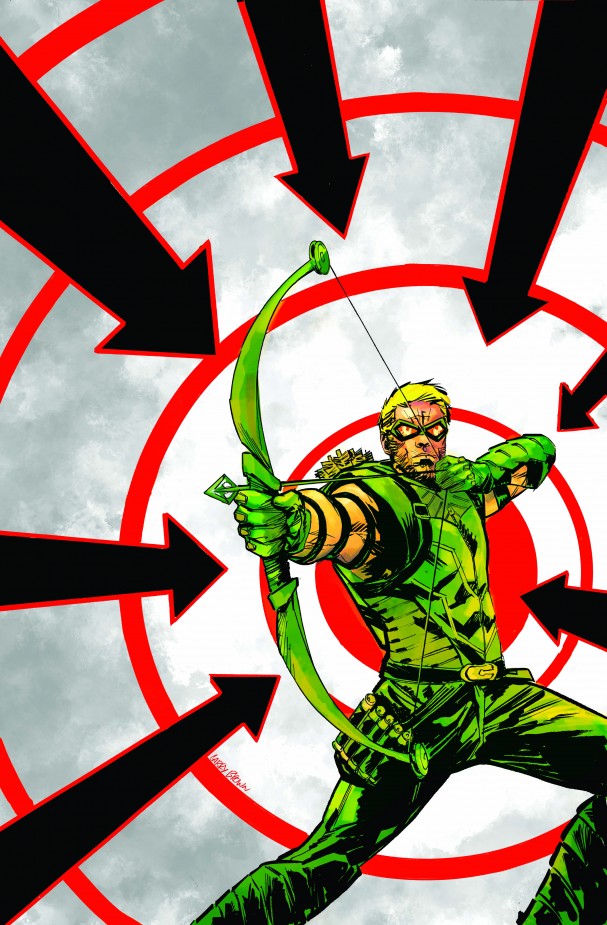 Promotional image for <i>Green Arrow 35</i>  (DC Comics). Artist:  Garry Brown 
