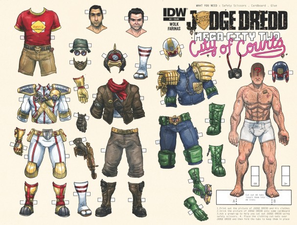 Judge Dredd: Mega-City Two #2 (IDW) - Artist: Ulises Farinas
