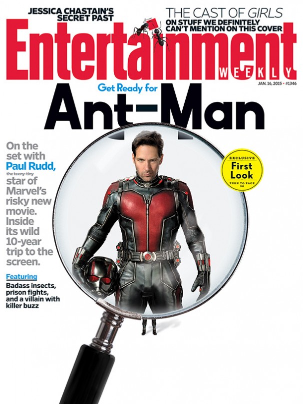 Ant-Man EW cover - magnifying glass 