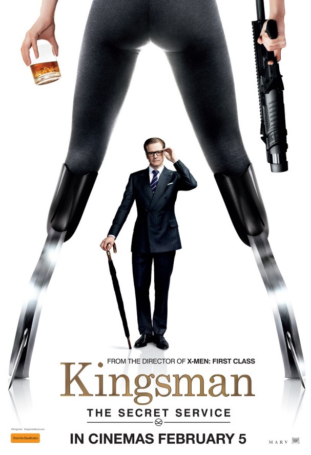 Kingsman: The Secret Service (Australian poster)