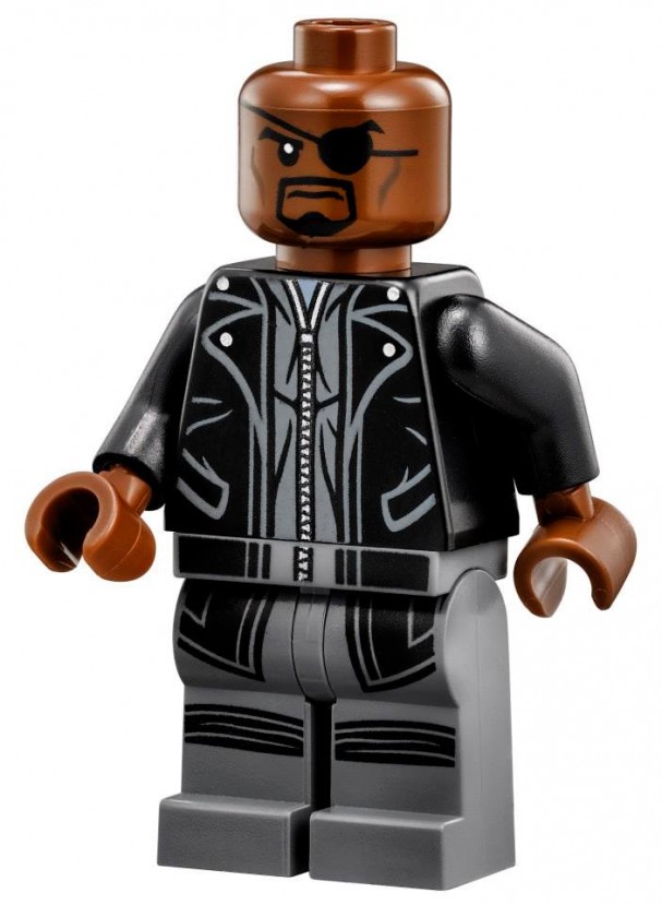 LEGO® Marvel Superheroes- The SHIELD Helicarrier 76042 - Nicky Fury Minifigure
