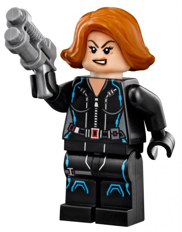 LEGO® Marvel Superheroes- The SHIELD Helicarrier 76042 - Black Widow Minifigure