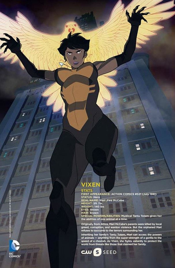 Vixen Animated series (CW Seed)