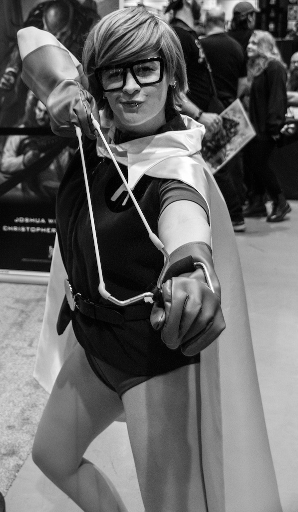 Emerald City Comic-Con (2015) cosplay - Carrie Kelley. Photo by Richard Gray for Behind The Panels
