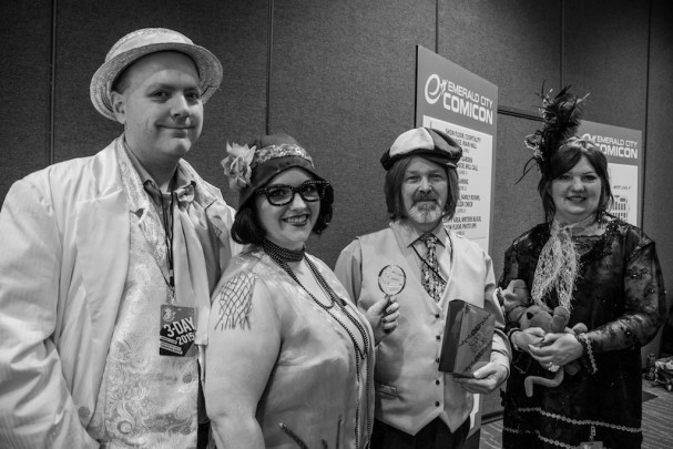 Emerald City Comic-Con (2015) cosplay - 1920s Scooby Gang. Photo by Richard Gray for Behind The Panels