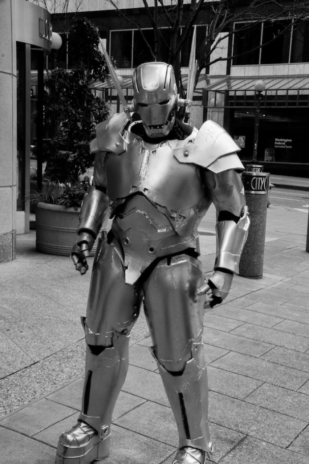 Emerald City Comic-Con (2015) cosplay - Ultron. Photo by Richard Gray for Behind The Panels