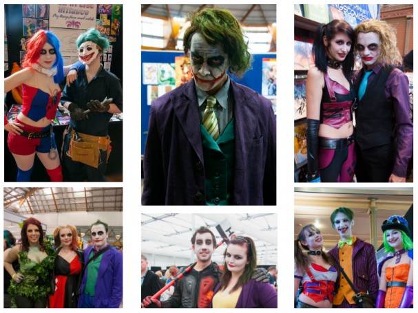 The Joker cosplay - Behind The Panels photos. Shot by Richard Gray.