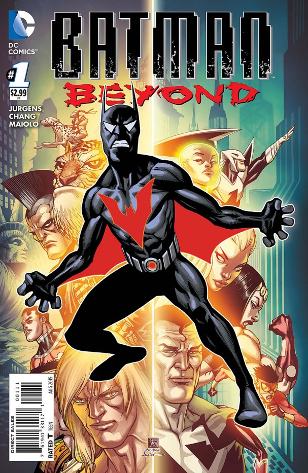 Batman Beyond #1 (2015) cover