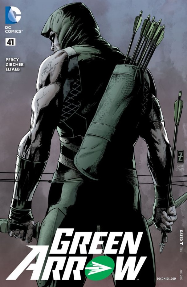 Green Arrow #41 (2015) cover. Artists: Partick Zircher & Gaeb Eltaeb