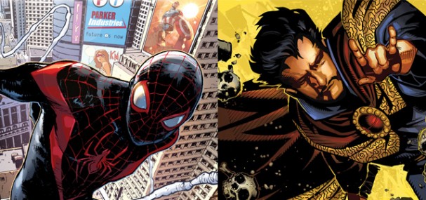 All-New All-Different Marvel - Dr. Strange and Spider-Man (Miles Morales)